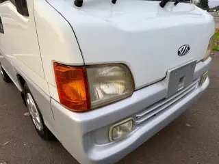 1999 Subaru Sambar EFI Dias Supercharged 4WD, PS, PW, PL, ABS, Auto — Platinum Silver Kei Vans, photo 6 of 9