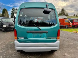 2000 Subaru Sambar EFI Dias Supercharged 4WD, PS, PW, PL, ABS, Auto — Lapis Pearl (Teal Color) Kei Vans, photo 6 of 9