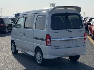 2001 Suzuki Every Joypop Aero Turbo 4WD, PS, PL, PW, AC, Auto — Pearl White Kei Vans, photo 1 of 8