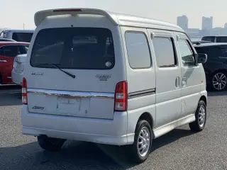 2001 Suzuki Every Joypop Aero Turbo 4WD, PS, PL, PW, AC, Auto — Pearl White Kei Vans, photo 2 of 8