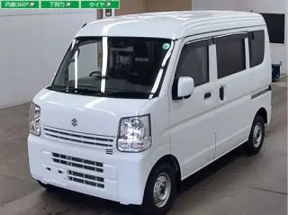 2022 Suzuki Japanese Kei Van for Sale (ac, ps) | — White 4WD Kei Vans, photo 1 of 5