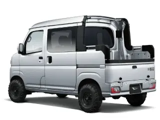 Silver 2025 Daihatsu Hijet Deckvan Auto (Silver), KF 660cc 12-valve EFI 3-cylinder, stock KTD-0486 (photo 2)