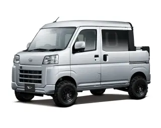 Silver 2025 Daihatsu Hijet Deckvan Auto (Silver) 4WD kei van for sale, stock KTD-0486 (photo 1)