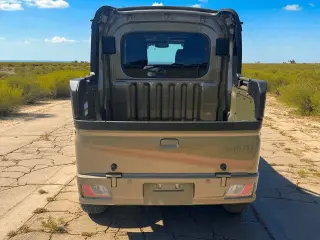 Green 2025 Daihatsu Hijet Deckvan Auto (Khaki Green), CVT Automatic, imported kei van, stock KTD-0488 (photo 8)