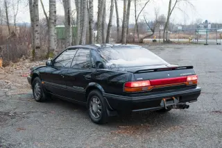 Diamond Black Pearl Metallic 1990 Nissan Bluebird SSS Limited Turbo AWD Atessa, LSD, Automatic, stock KTD-0489 (photo 4)