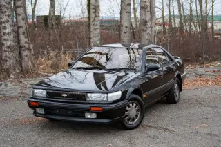 Diamond Black Pearl Metallic 1990 Nissan Bluebird SSS Limited Turbo AWD Atessa, LSD, Automatic, stock KTD-0489 (photo 2)