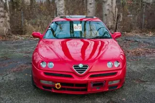 Rosso 1999 Alfa Romeo GTV 3.0 V6 Busso FWD, PS, PW, PL, AC, 6MT JDM sports sedan for sale, stock KTD-0496 (photo 1)