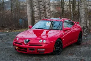 Rosso 1999 Alfa Romeo GTV 3.0 V6 Busso FWD, PS, PW, PL, AC, 6MT, 89,597 miles, 3.0L V6 24V Busso, stock KTD-0496 (photo 2)