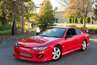 1999 Nissan Silvia Spec R SR20 Turbo RWD, PW, PL, PS, 6MT — Red JDM Sedans & Sports, photo 2 of 9