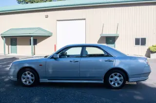 2000 Nissan Gloria Ultima 300 Turbo RWD, PW, PL, PS, Automatic — Silver Crystal Metallic JDM Sedans & Sports, photo 3 of 9