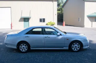 2000 Nissan Gloria Ultima 300 Turbo RWD, PW, PL, PS, Automatic — Silver Crystal Metallic JDM Sedans & Sports, photo 7 of 9