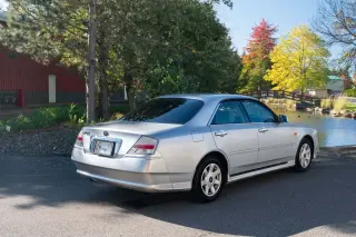 2000 Nissan Gloria Ultima 300 Turbo RWD, PW, PL, PS, Automatic — Silver Crystal Metallic JDM Sedans & Sports, photo 6 of 9