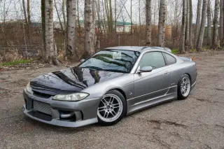 2000 Nissan Silvia Spec S/R Turbo Intercooled, RWD, LSD, RPF1's, 6MT — Sparkling Silver JDM Sedans & Sports, photo 2 of 9