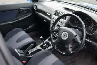 WR Blue Mica 2000 Subaru Impreza WRX AWD, Turbo Intercooled, 5MT JDM sports sedan for sale, stock KTD-0504 (photo 9)