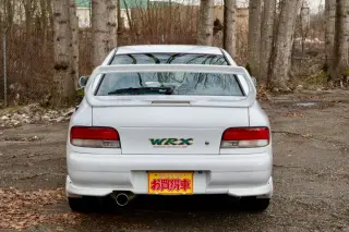 2000 Subaru Impreza WRX STI Version 6 4WD, PS, PW, PL, AC, 5MT — Pure White JDM Sedans & Sports, photo 5 of 9