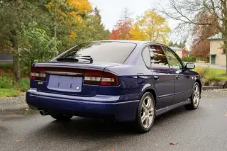 2000 Subaru Legacy B4 RSK Twin Turbo Intercooled 4WD, Auto — Violet Blue Mica Fluorine JDM Sedans & Sports, photo 6 of 9