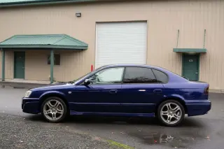 2000 Subaru Legacy B4 RSK Twin Turbo Intercooled 4WD, Auto — Violet Blue Mica Fluorine JDM Sedans & Sports, photo 3 of 9
