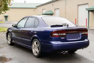 2000 Subaru Legacy B4 RSK Twin Turbo Intercooled 4WD, Auto — Violet Blue Mica Fluorine JDM Sedans & Sports, photo 4 of 9