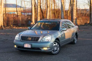 2000 Toyota Celsior Type C F Package RWD, Leather, Loaded, Auto — Mystic Sea Opal Metallic JDM Sedans & Sports, photo 2 of 9
