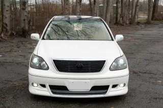 2000 Toyota Celsior VIP Type C WALD Exclusive Aero, 20 — Crystal White Pearl JDM Sedans & Sports, photo 1 of 9