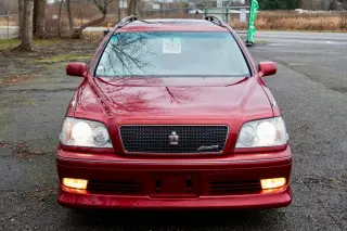 2000 Toyota Crown Estate Athlete G 2JZ, RWD, Leather (1/143) — Cinnabar Mica Pearl JDM Sedans & Sports, photo 1 of 9