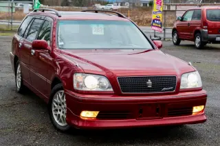 2000 Toyota Crown Estate Athlete G 2JZ, RWD, Leather (1/143) — Cinnabar Mica Pearl JDM Sedans & Sports, photo 8 of 9