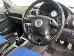 Premium Silver 2001 Subaru Impreza WRX STI Fulltime 4WD, PS, PW, PL, AC, 6MT, 61,052 miles, EJ207, stock KTD-0516 (photo 2)