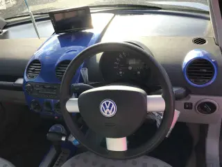 Blue 2001 Volkswagen New Beetle FWD, PW, PL, PS, AC, Automatic JDM sports sedan for sale, stock KTD-0523 (photo 1)