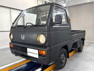 1989 Honda Acty Truck — Black 4WD Kei Trucks, photo 2 of 23