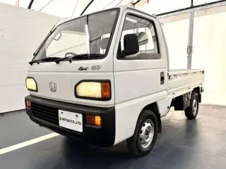 1990 Honda Acty Truck — White 4WD Kei Trucks, photo 2 of 23