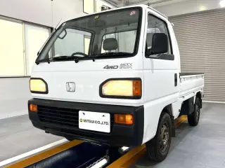 1991 Honda Acty Truck — White 4WD Kei Trucks, photo 2 of 25