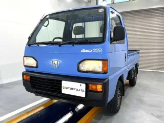 1991 Honda Acty Truck — Blue 4WD Kei Trucks, photo 2 of 25