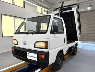 1991 Honda Acty Truckacty Truck Dump — White 4WD Kei Trucks, photo 2 of 27