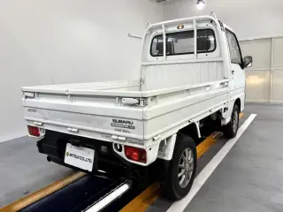 White 1991 Subaru Sambar Truck, 5-Speed Manual, imported kei truck, stock KTD-0543 (photo 4)
