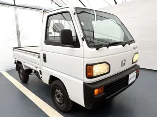 White 1992 Honda Acty Truck 4WD kei truck for sale, stock KTD-0545 (photo 1)