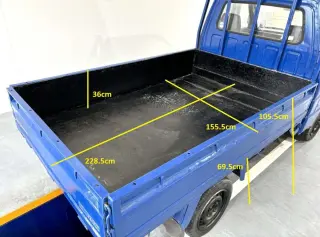 Blue 1992 Nissan Vanette Truck, 33,000 miles, A15 1500 cc, stock KTD-0548 (photo 6)