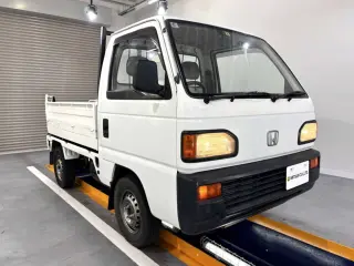 White 1993 Honda Acty Truck Dump, 5-Speed Manual, imported kei truck, stock KTD-0551 (photo 8)
