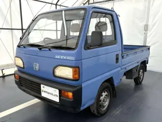 Blue 1993 Honda Acty Truck, 63,300 miles, E07A 660 cc, stock KTD-0553 (photo 2)