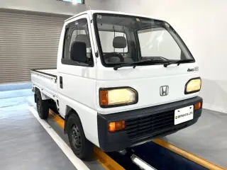 White 1993 Honda Acty Truck 4WD kei truck for sale, stock KTD-0555 (photo 1)