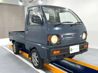 Blue 1993 Mitsubishi Minicab Truck 4WD kei truck for sale, stock KTD-0556 (photo 1)
