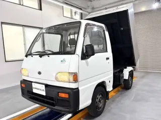 1993 Subaru Sambar Truck Dump — White 4WD Kei Trucks, photo 2 of 29