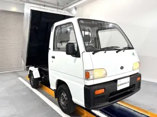 1993 Subaru Sambar Truck Dump — White 4WD Kei Trucks, photo 1 of 29