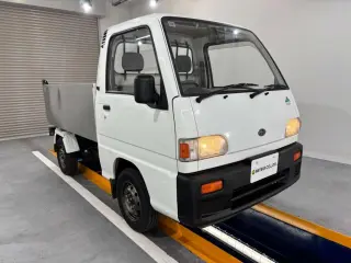 1993 Subaru Sambar Truck Dump — White 4WD Kei Trucks, photo 9 of 29