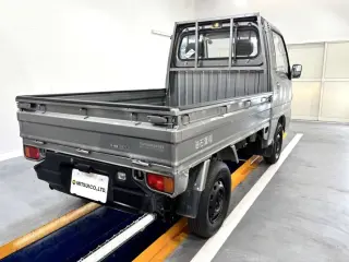 Silver 1993 Subaru Sambar Truck, 5-Speed Manual, imported kei truck, stock KTD-0561 (photo 4)