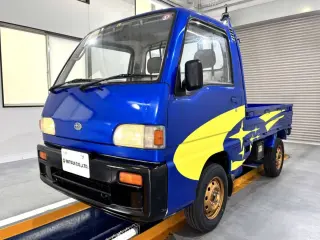 Blue 1993 Subaru Sambar Truck, 74,100 miles, EN07 660 cc, stock KTD-0562 (photo 2)