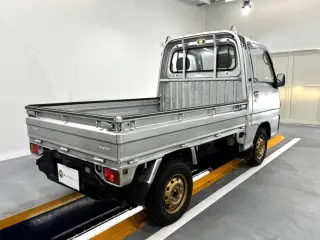 1993 Subaru Sambar Truck — Silver 4WD Kei Trucks, photo 4 of 22
