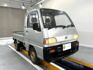1993 Subaru Sambar Truck — Silver 4WD Kei Trucks, photo 1 of 22