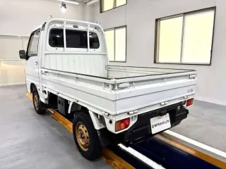 1993 Subaru Sambar Truck — White 4WD Kei Trucks, photo 3 of 24