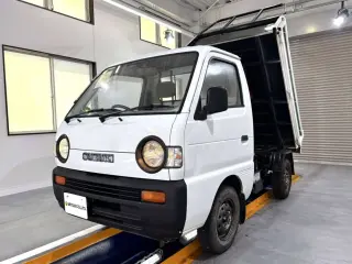 1993 Suzuki Carry Dump — White 2WD Kei Trucks, photo 2 of 30
