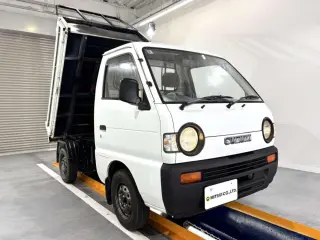 1993 Suzuki Carry Dump — White 2WD Kei Trucks, photo 1 of 30